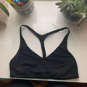Black Lulu Lemon Sports Bra